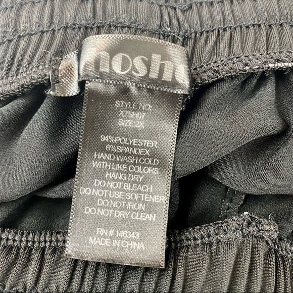 BLACK Hosho Love Shorts. Size 2x. These are actually TRUE BLACK. - Picture 4 of 4